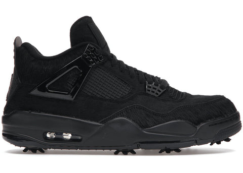 Jordan 4 Retro Golf Black Cat Pony Hair